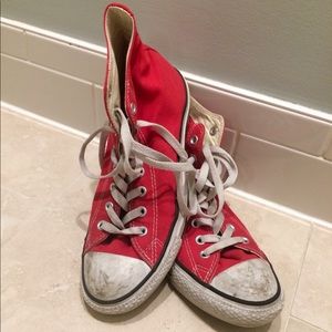 Red Converse High Top